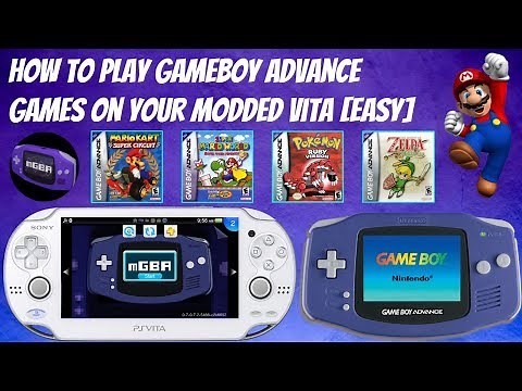 How To Play GameBoy Advance Games On Your Modded Vita/PSTV! - mGBA Emulator [EASY]