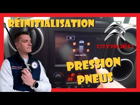 "TUTORIAL" CITROEN Berlingo Tire Pressure Reset