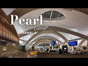 🇦🇪 Pearl VIP Lounge - Terminal A - Abu Dhabi Airport , Walk through and Review