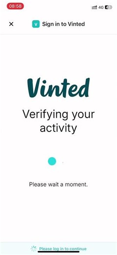 How to sign into Vinted on the FLUF Connect mobile app