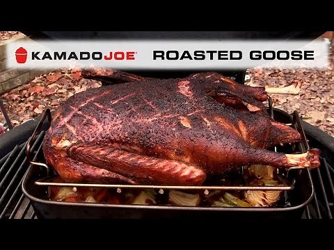 Kamado Joe Roasted Goose