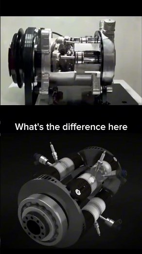 Rotary Engine vs Piston Engine Explained | Engineering Animation You Must See #automobile #viral