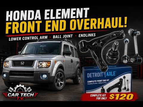 $120 Honda Element Front End Rebuild (Worth It?)