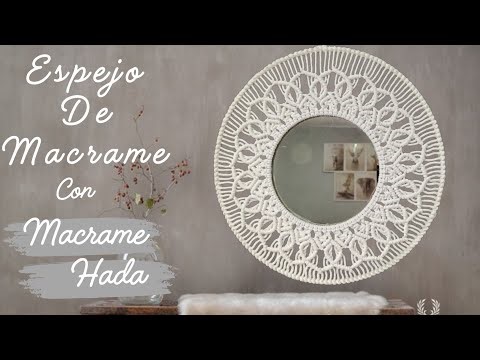 DIY Espejo de Macrame Tutorial Paso a Paso | Macrame Mirror| How to Make a Macrame Mirror