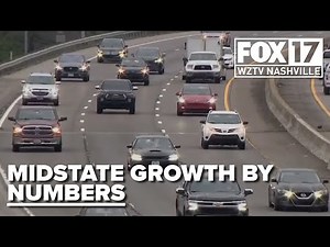 Middle Tennessee's population is growing, but which county is growing the most?