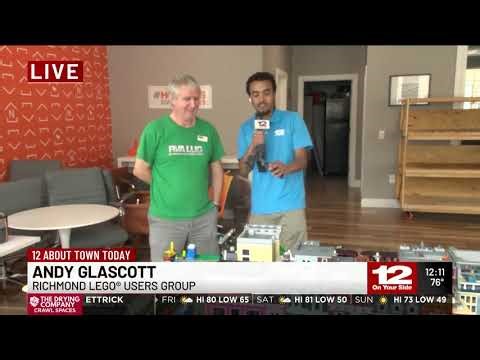 NBC 12 features RVA LUG at Ashland Train Day 2025