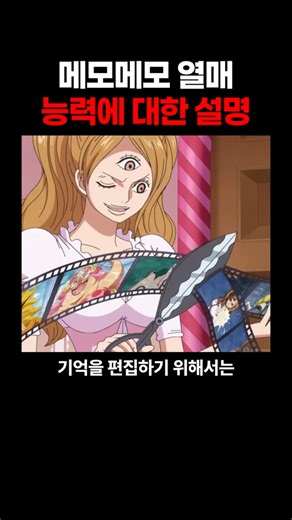 메모메모 열매 능력에 대한 설명