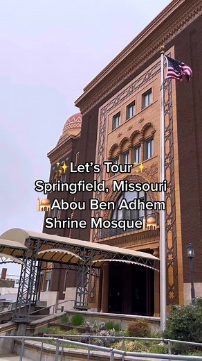 Exploring the Abou Ben Adhem Shrine Mosque in Springfield