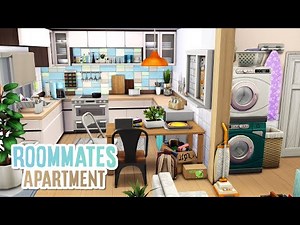 Roommates Apartment | The Sims 4 - Speed Build (NO CC)