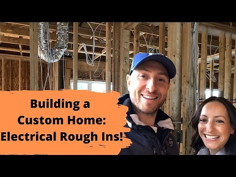 Building a House: Construction Steps – Creating Electrical & Lighting Plans and Electrical Rough-in!