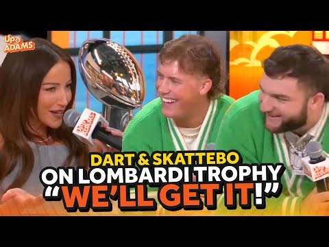 Jaxson Dart & Cam Skattebo on Lombardi Trophy, Believing in Ghosts, Karaoke, & Cam Injury Update!