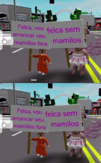 Maldito Felca: Protesta en Roblox