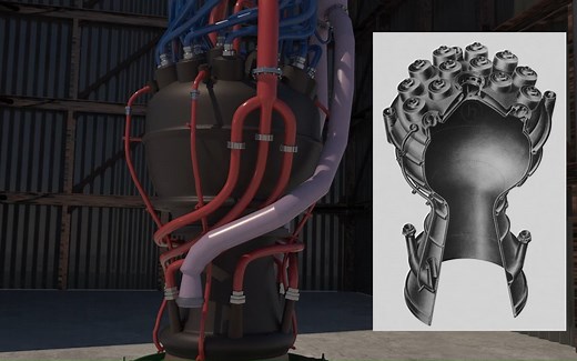 【中文CC字幕】V-2火箭结构介绍