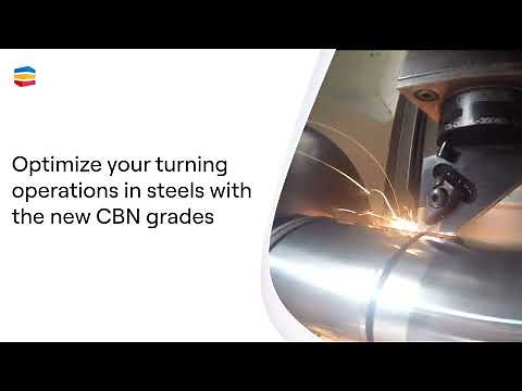 Turning steel with the new Seco CBN grades | Seco Tools