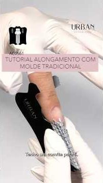 Tutorial Encapsulado em Molde Tradicional com Gel de Construção #NailTutorials #moldef1