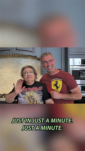 Nonna Pina's Hilarious Outtakes! 😂🇮🇹 #shorts | Metal Chopping Block