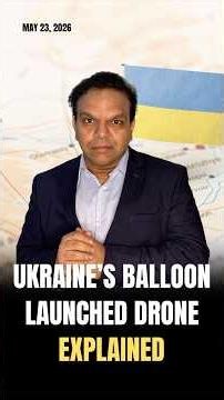 Ukraine’s Balloon-Launched Drone Explained #iran #iranisraelwar #iranwar #missiles #drones #ukraine