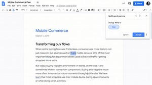 Google Docs Now Offers AI-Powered Grammar Suggestions