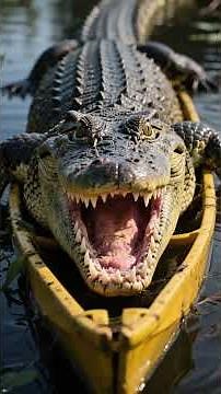 Giant AFRICAN Crocodile Caught in Florida Swamp!