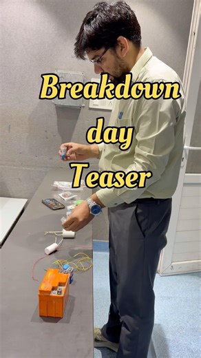 Breakdown day teaser #capacitor #led #experiment #physics #happy