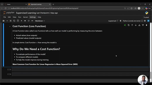 Lesson 5.2b Cost Function