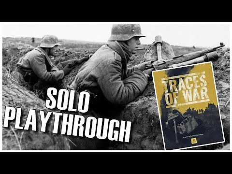 Traces of War Solo AAR Playthrough & Review | WW2 Wargame | Vuca Simulations | East Front