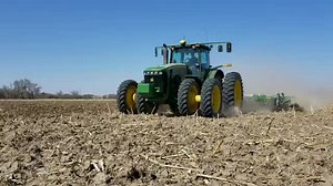 John Deere 8430 Pulling Sunflower Disc | Setup Discussion