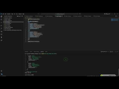 Smart library management system database project 