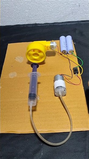 Hydraulic Power vs Gear Motor PowerDC Motor #dcmotor #tech #experiment#shorts