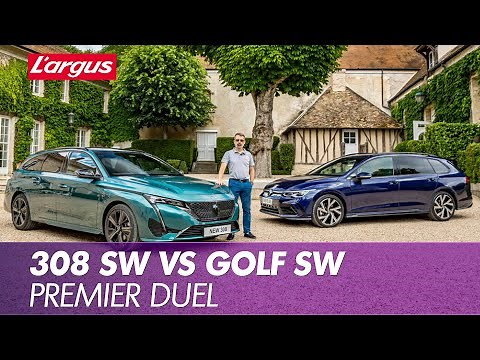 Peugeot 308 SW (2022) vs VW Golf SW : Premier duel !