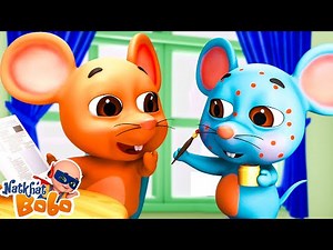 Aao Bhai Aao | Chuhe Ko Bukhar Hai | Do Chuhe The | Hindi Nursery Rhymes & Kids Song Balgeet
