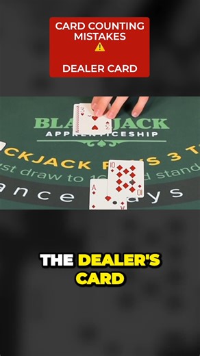 4.5K views · 26 reactions | Blackjack Card Counting Mistakes! | Blackjack Apprenticeship | Blackjack Strategy & Card Counting | Facebook