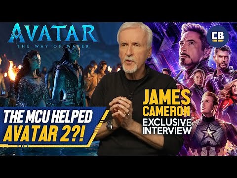 James Cameron Says The MCU HELPED Avatar The Way Of Water?! - Exclusive Interview