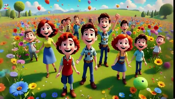 Counting Bears Having Honey Picnic 🍯🐻 | Numbers Song for Kids | Learn to Count 1 to 10