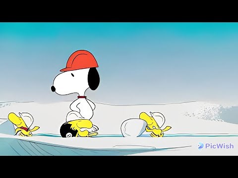 Snoopy en la nieve | Snoopy y Charlie Brown en Español Latino|