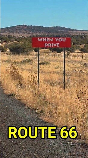 Burma Shave Signs on Route 66 in Seligman, Arizona