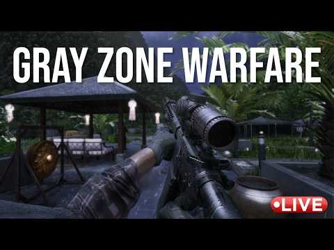 🔴| Tasking, Shooting & Looting! What gun should i try? | DROPS ON | Gray Zone Warfare