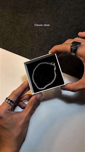 Stylish Silver Bracelets for Men and Women