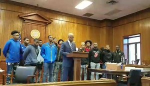6.8K views · 156 reactions | District 3 Coosa County Commissioner Unzell Kelley reads a resolution honoring the Central High Scool Coosa County boys basketball team on being the 2A state champions. The resolution was approved and adopted during this morning's commission meeting. | The Coosa County News | Facebook