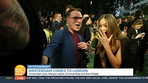 18K views · 144 reactions | Find out what shocked Margot Robbie on the red carpet!  | Good Morning Britain | Facebook