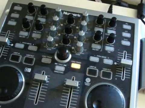 Numark Total Control Review, Messing around, Tutorial
