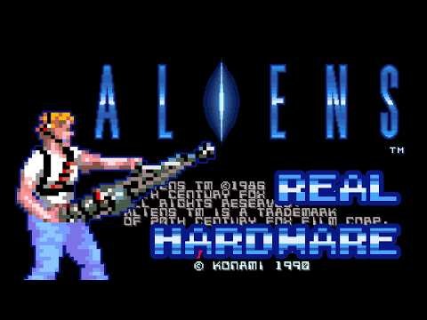Aliens (1990 Arcade) - Real Hardware Capture Test