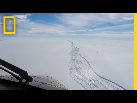 See the Huge Crack in West Antarctica Before Iceberg Broke Off | National Geographic