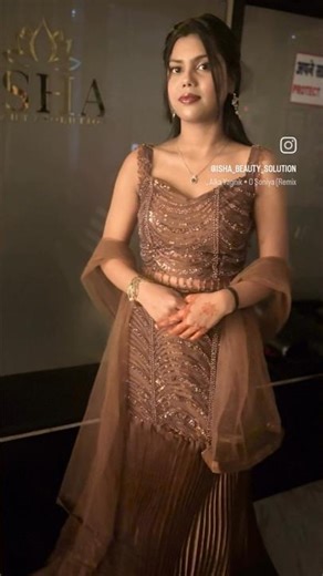 🎶👀 isha beauty solution lambhua #shortvideo #hairstyle party makeup artist