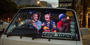 Racing through Cape Town