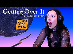 GETTING OVER IT Part 7 - SHOULD I RIDE THE SNAKE?