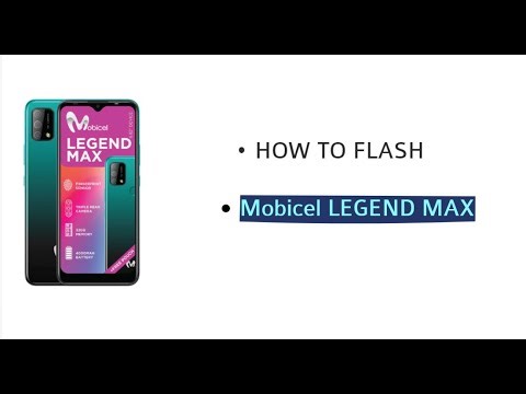 HOW TO FLASH Mobicel LEGEND MAX