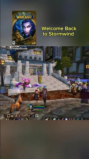 World of Warcraft Classic Stormwind #worldofwarcraft