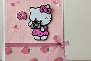 Tarjeta Hello Kitty / Hello Kitty card - Paperblog