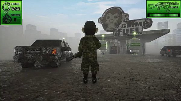 Little Monkey Warrior;Alien Invasion PC Game Walkthrough Version 2.0